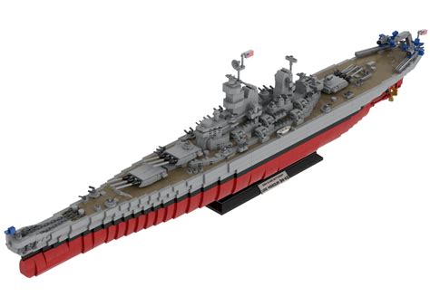 LEGO MOC Iowa-Class Battleship USS Missouri (BB-63) by TOPACES ...