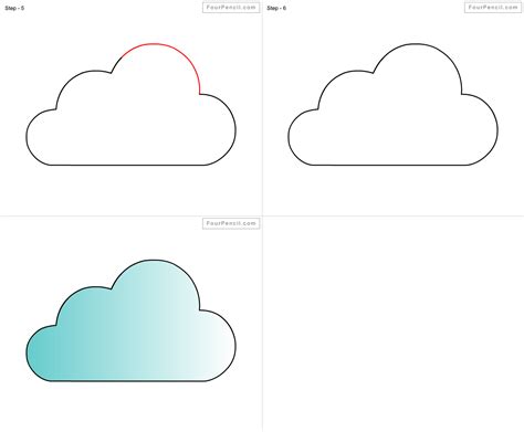 Drawn clouds easy #3 | Cloud drawing, Clouds for kids, Easy tattoos to draw