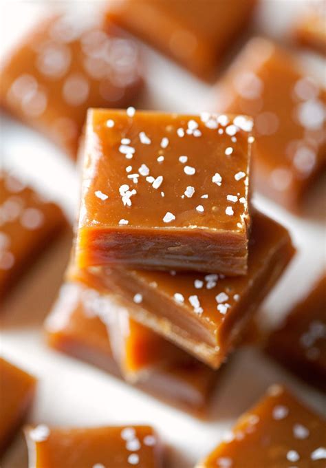 Chewy Salted Caramels | Recipe | Homemade caramel, Candy recipes ...