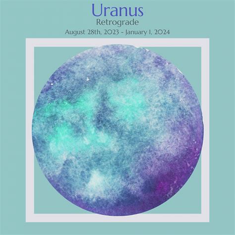 Unlocking the Mysteries of Uranus Retrograde 2023: Insights and ...