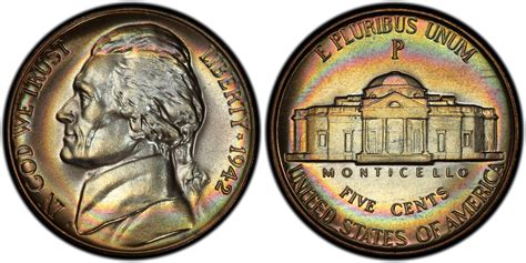 1942-P 5C Type 2 (Proof) Jefferson Nickel - PCGS CoinFacts