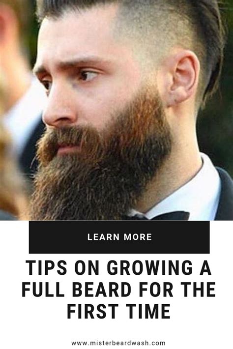 Tips On Growing A Full Beard For The First Time | Growing a full beard ...