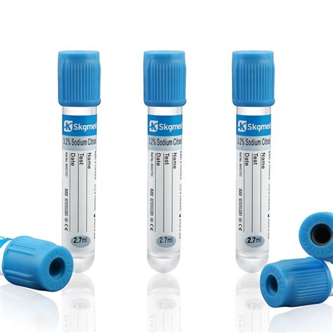 3.2% Sodium Citrate Coagulation PT Blood Collection Tube - Blue Tube ...