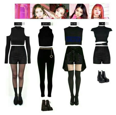 Outfit de black pink😍 | Kpop fashion outfits, Stage outfits, Kpop outfits