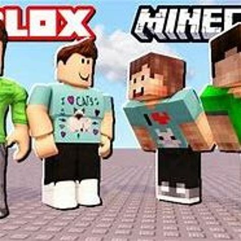 Stream MINEBLOX - Minecraft Vs Roblox Animation by Sans With A Gun ...