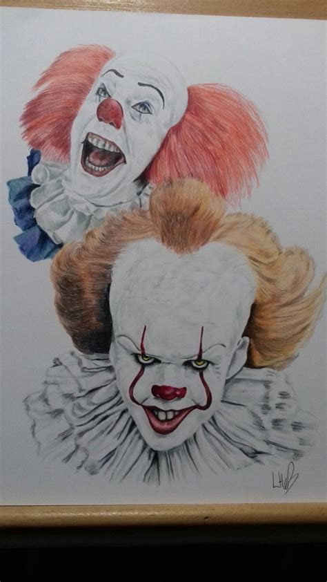 How To Draw Pennywise 1990 Drawing eyes is fun to do whether you are ...