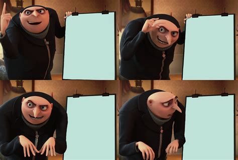 Gru's plan Blank Template - Imgflip