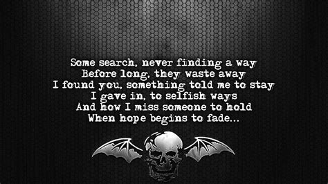 Avenged Sevenfold - Dear God [Lyrics on screen] [Full HD] - YouTube