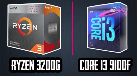 AMD Ryzen 3 3200G Review | Intel Core i3 9100F vs Ryzen 3200G - Which ...