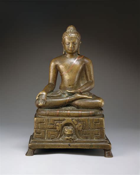 Seated Buddha | India | post–Gupta period, later Sarnath style | The ...