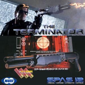 TERMINATOR - SHOTGUN AUTOMATIQUE SPAS 12 OFFICIEL (MARUI JAPAN)