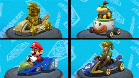 Mario Kart 8 Deluxe - All Characters and Vehicles - YouTube