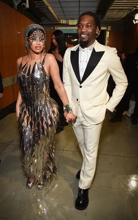 How Cardi B Paid Tribute to Late Designer Paco Rabanne at the Grammys ...