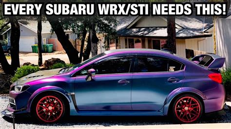 EVERY SUBARU WRX/STI NEEDS THIS! The EASIEST Mod To Install - YouTube