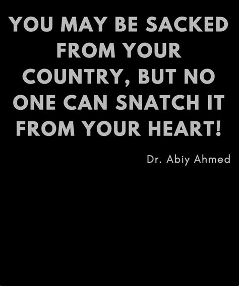 Dr. Abiy Ahmed Quote - Etsy