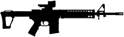 Ar 15 Silhouette | Free vector silhouettes