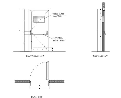 D Blocks Details Of Door Units Cad Drawings Dwg Autocad File Cadbull ...