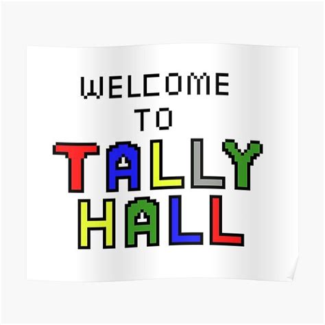 Tally Hall Posters | Redbubble