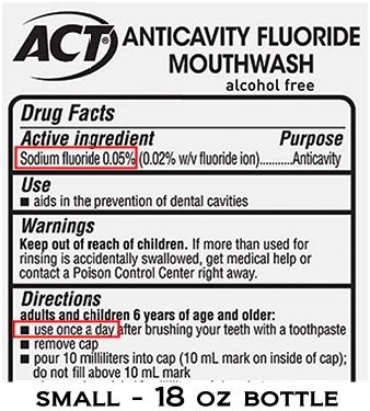 Act Mouthwash: Now With Less Fluoride? – Mouse Print*