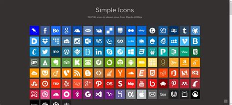 Simple Icons | Simple icon, Free design elements, Web graphic design