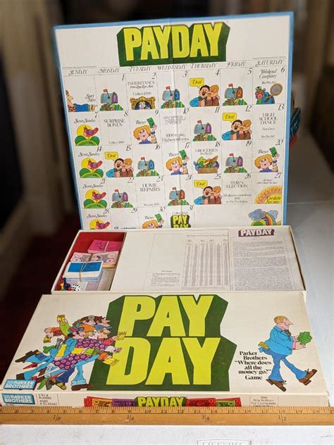 PAYDAY Board Game 1975 Classic Edition Parker Brothers Complete ...