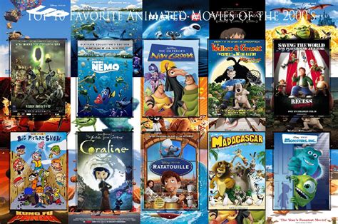 My Favorite Animated Movies Of The 200s by MorganTheMediaQueen on ...