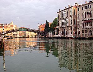 Venice Italy: .Accademia Bridge