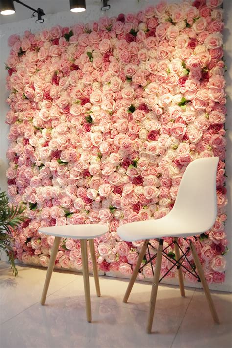 Beautiful Flower Wall for Stunning Photo Studio Background Decor