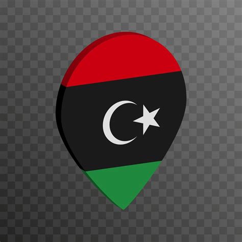 Map pointer with Libya flag. Vector illustration. 17137853 Vector Art ...