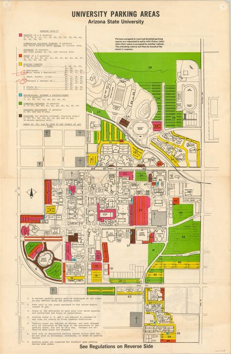 Asu Stadium Parking Map