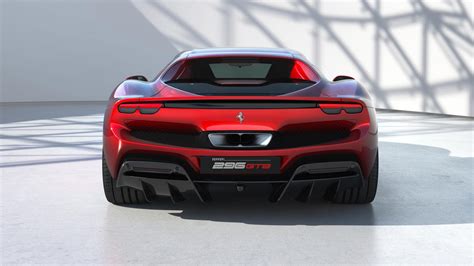 Ferrari 296 GTB revealed with 818 hp from a V-6 hybrid powertrain