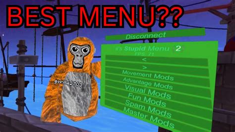 iiStupid MOD MENU REVIEW (Gorilla Tag) - YouTube