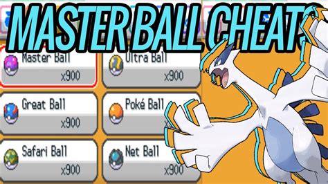 Master Ball Cheats for Pokemon SoulSilver/HeartGold (PC/Mobile) - YouTube