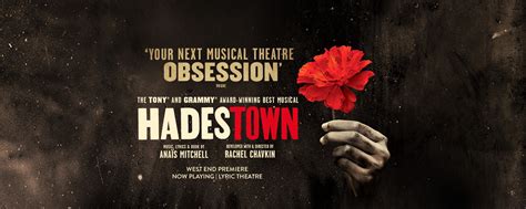 Hadestown Tickets | The Lyric Theatre London | Thu 30th May 2024 Lineup