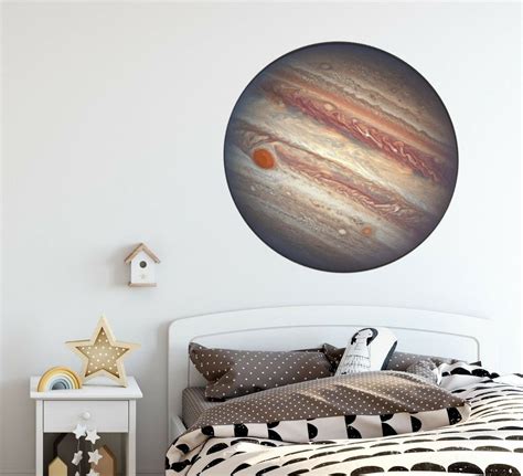 Solar System Planet Wall Decals Jupiter Planet Wall Decals | Etsy