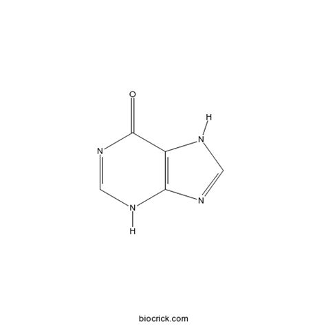 Hypoxanthine | CAS:68-94-0 | Alkaloids | High Purity | Manufacturer ...