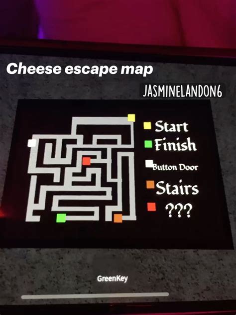 Cheese escape map | Map, Cheese, Escape