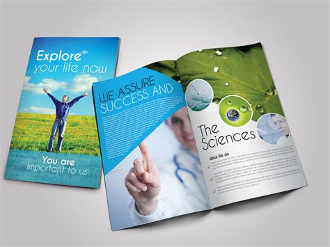 Scientific Medical Bifold Brochure ~ Brochure Templates ~ Creative Market