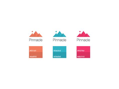 Pinnacle Logo Design by David Knight on Dribbble