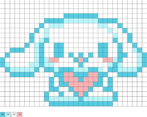 Sanrio Perler Beads (30+ Free Patterns) | Dibujitos sencillos, Dibujos ...