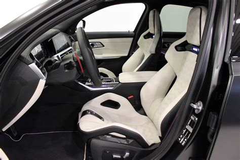 Rare images of Full Ivory Leather Interior w/ Carbon Buckets in G80 M3