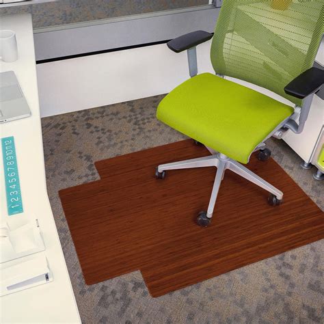 Anji Mountain Standard Bamboo Chair Mat With Lip