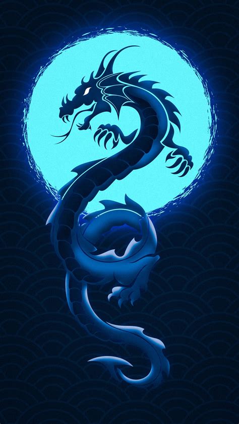 dragon wallpaper blue | Wallpaperize | Dragon wallpaper iphone, Dragon ...