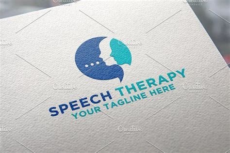 Speech Therapy Logo | Logolar, Psikolog