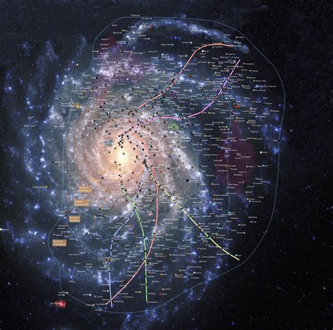 Star Wars Galactic Map Galaxy Map Star Wars Wallpaper Star Wars Map ...