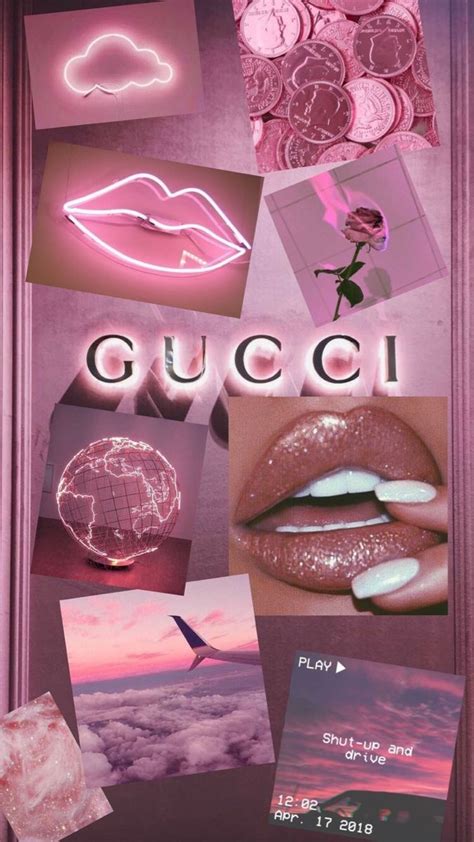 Gucci pink aesthetic | Pink glitter wallpaper, Iphone wallpaper girly ...