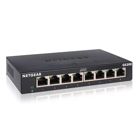 Netgear NETGEAR 8-Port Gigabit Ethernet Unmanaged Switch (GS308) | The ...