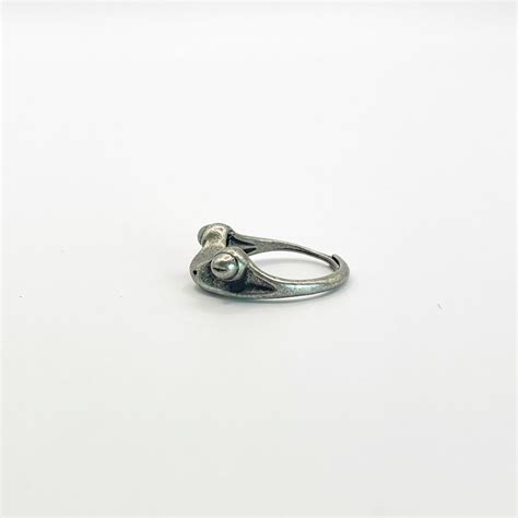 Frog Ringadjustable Frog Ring Silver Friendship Ring Love - Etsy UK