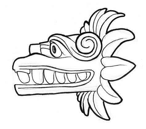 Quetzalcoatl clipart - Clipground