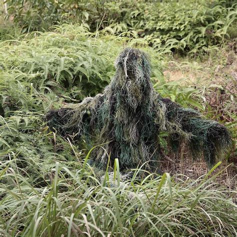 Ghillie Suit Woodland Camo Hunting Camouflage Premium Hunting Camo ...